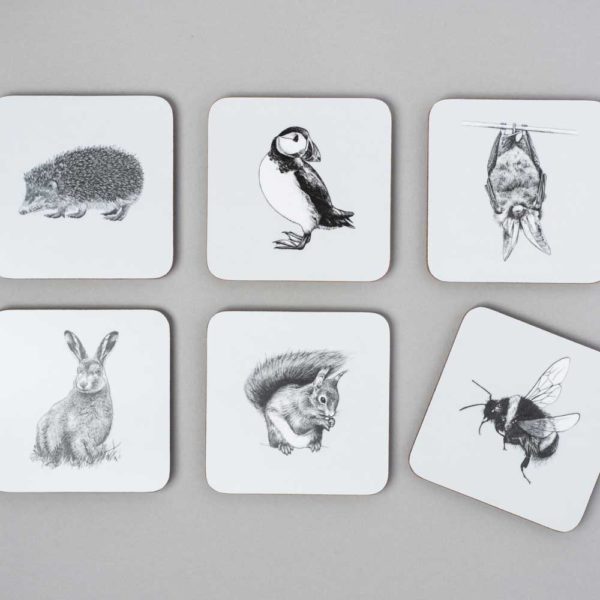 Creature-Candy-coaster-set-of-6-PTES
