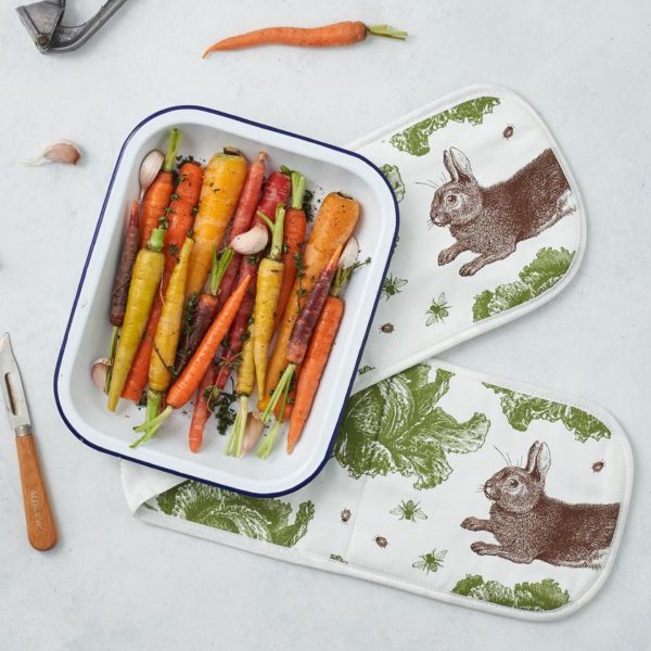 Thornback & Peel Rabbit & Cabbage Oven Gloves - PTES