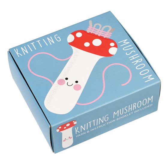 Knitting mushroom