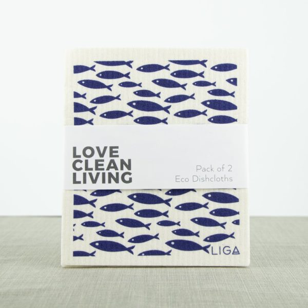 Dish-cloth-pack-Fish-wave-Love-Liga-PTES