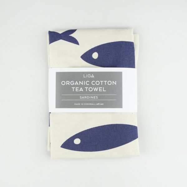 Tea towel fish packaging Love Liga PTES