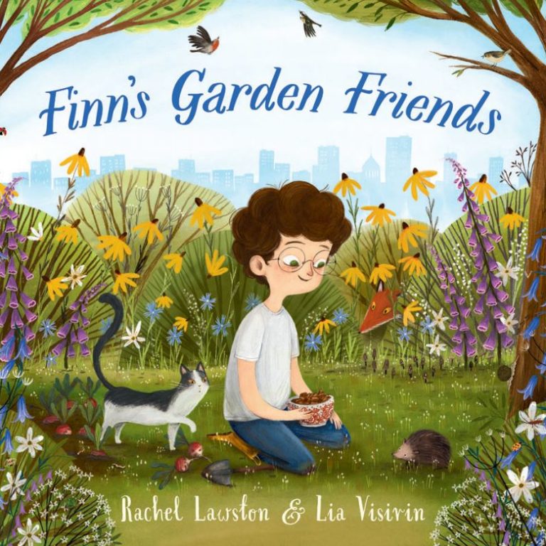 Finn's Garden Friends Front Cover