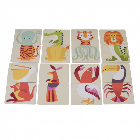 Colourful Creatures Heads and Tails Game REX London
