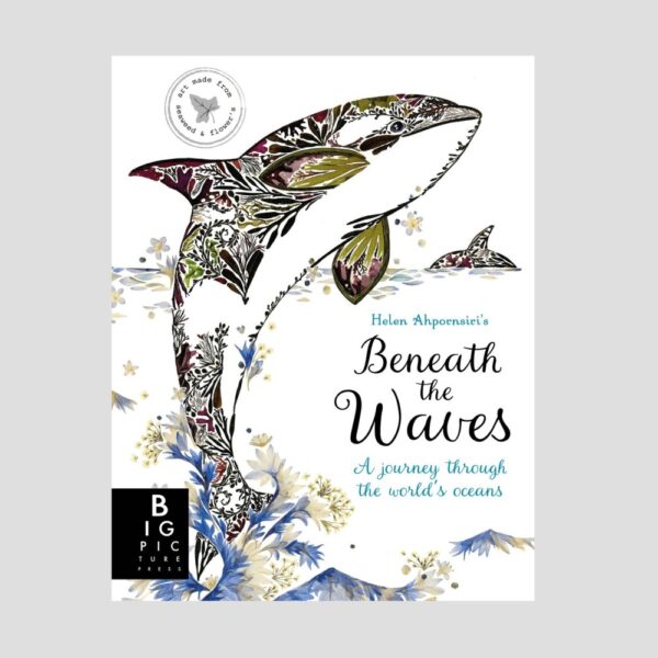 Beneath the Waves - front cover, grey background