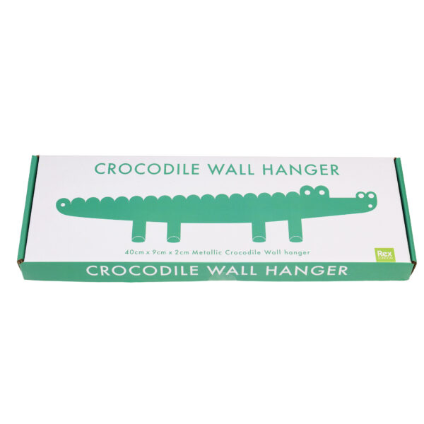 Crocodile wall hanger box