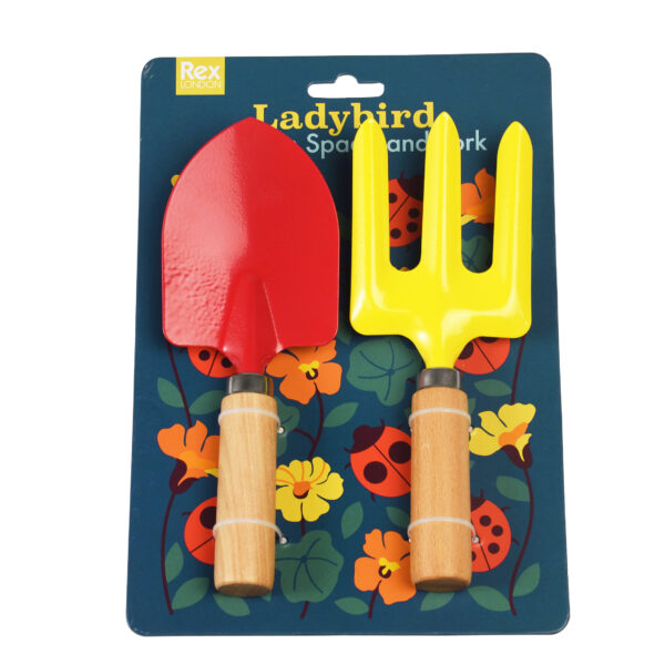Gardening tools ladybird