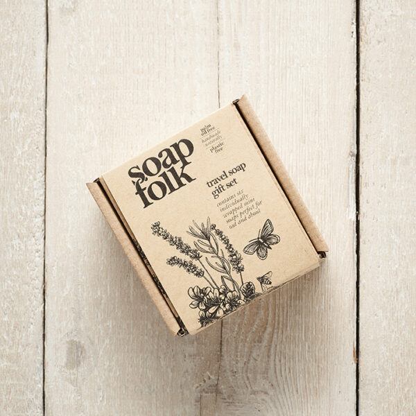 Soap Folk Travel Soap Gift Set Natural