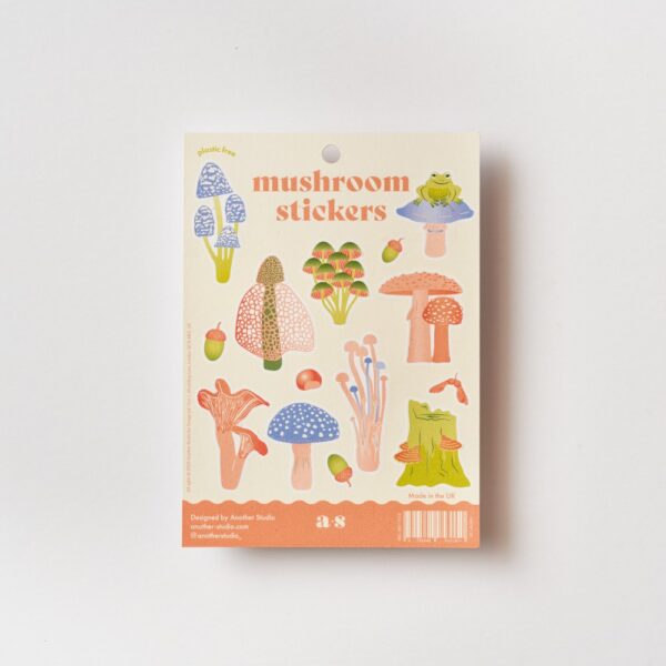 Another Studio Mushroom Stickers - PTES Shop