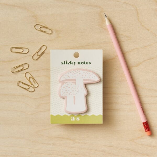 Another Studio Mushroom Sticky Notes - PTES Shop