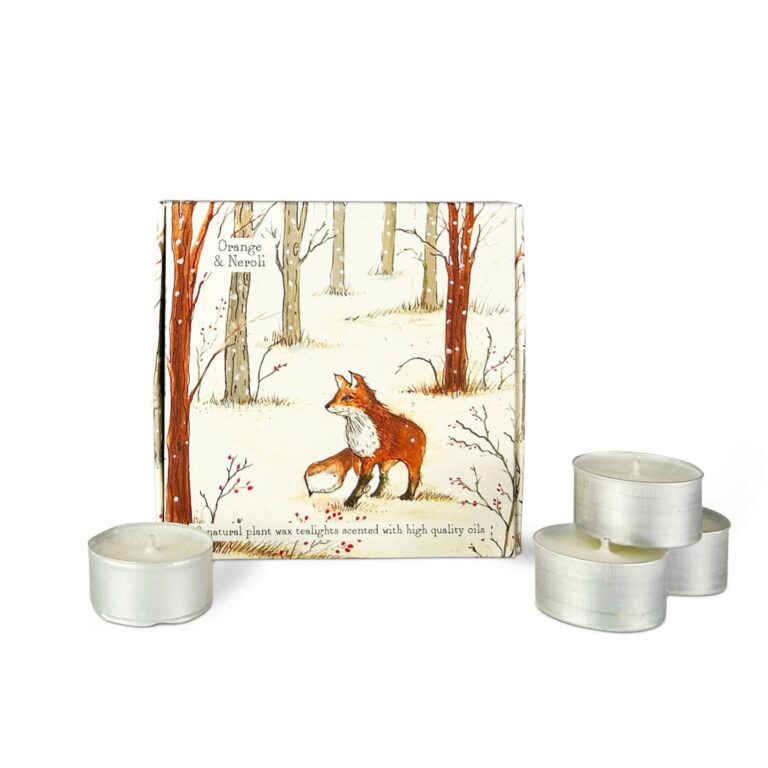 Orange and neroli - fox tealights - Heaven Scent - PTES Shop