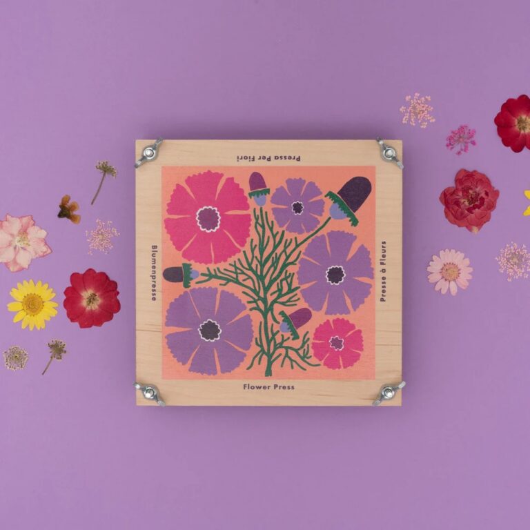 Cosmos Flower Press - Studio Wald - People's Trust for Endangered Species