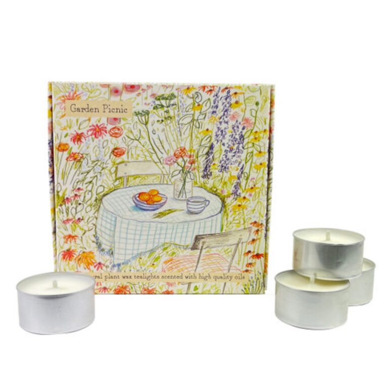 Heaven Scent Garden Picnic tealights - People's Trust for Endangered Species