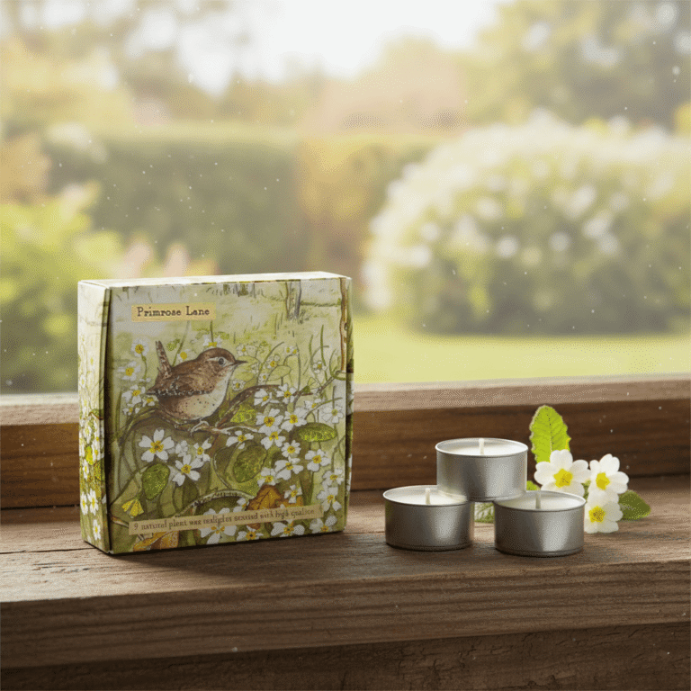 Heaven Scent Primrose Lane tealights - lifestyle